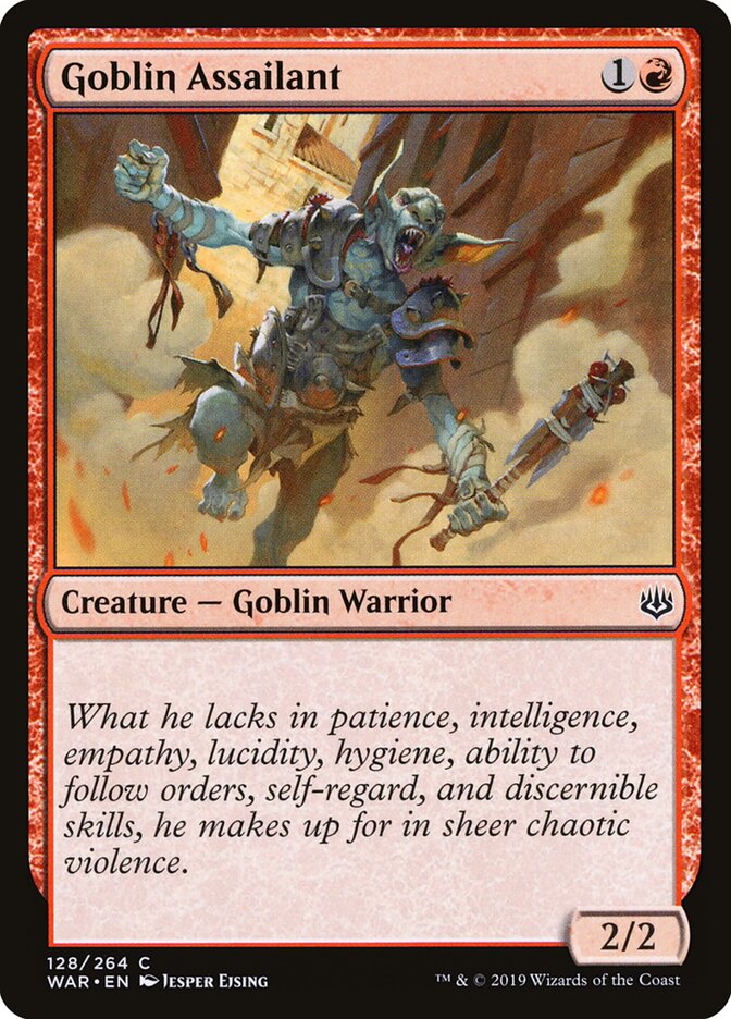 Agressor Goblin / Goblin Assailant - Magic: The Gathering - MoxLand