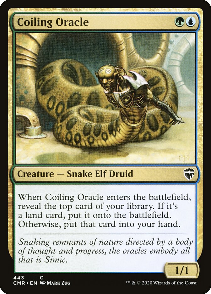 Oráculo Enroscado / Coiling Oracle - Magic: The Gathering - MoxLand