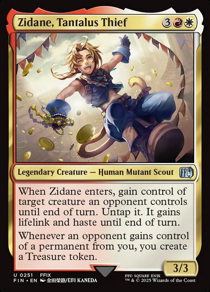 Zidane, Ladrão da Tantalus / Zidane, Tantalus Thief - Magic: The Gathering - MoxLand