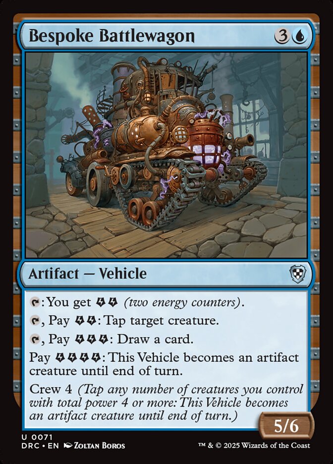Vagão de Batalha Personalizado / Bespoke Battlewagon - Magic: The Gathering - MoxLand