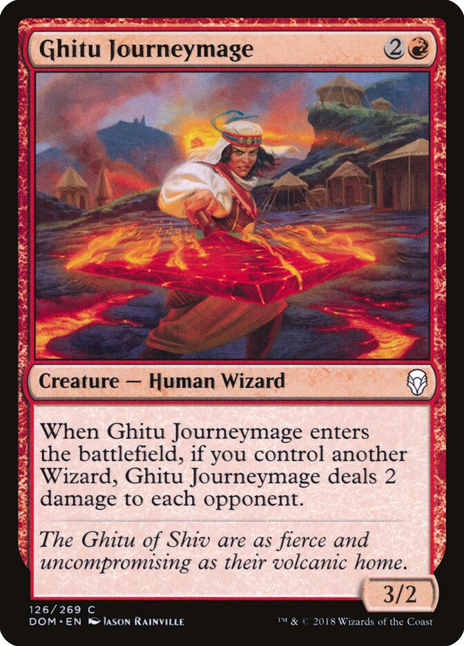 Maga Graduada Ghitu / Ghitu Journeymage - Magic: The Gathering - MoxLand
