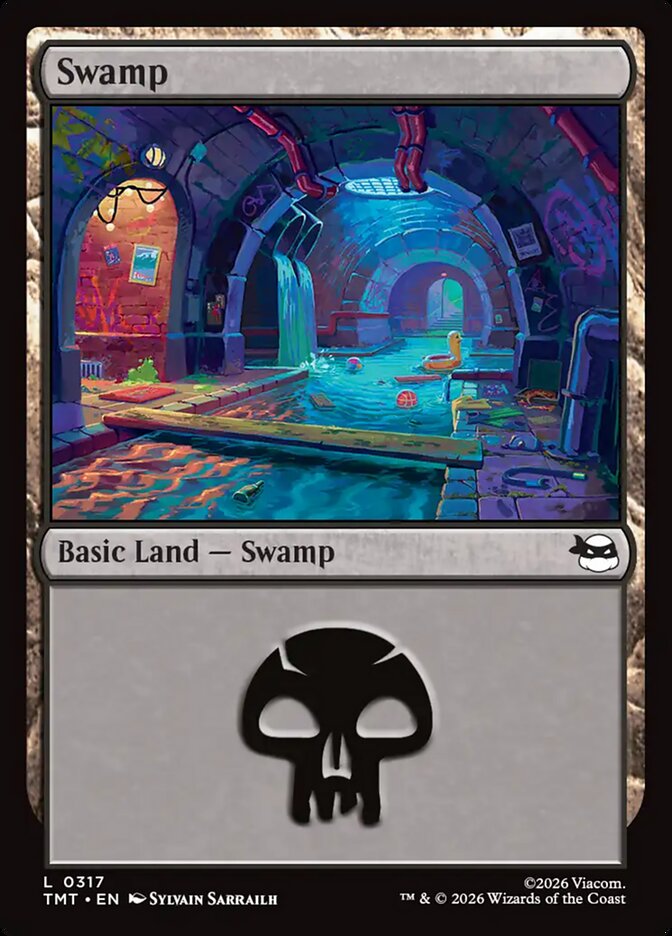 Pântano / Swamp - Magic: The Gathering - MoxLand