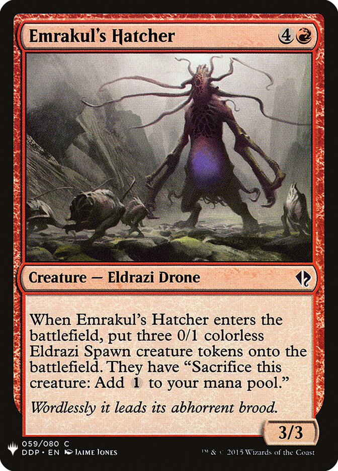 Incubador de Emrakul / Emrakul's Hatcher - Magic: The Gathering - MoxLand