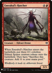 Incubador de Emrakul / Emrakul's Hatcher - Magic: The Gathering - MoxLand