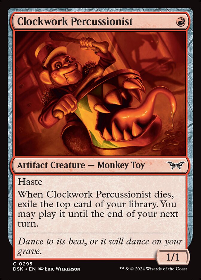 Percussionista de Corda / Clockwork Percussionist - Magic: The Gathering - MoxLand