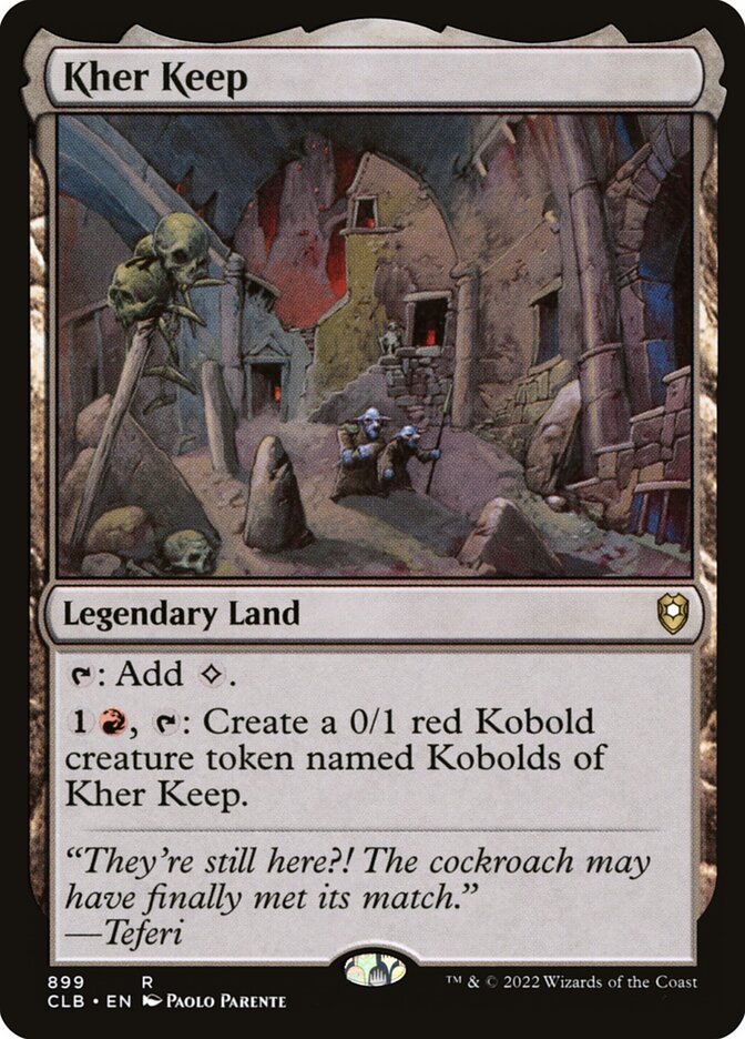Fortaleza de Kher / Kher Keep - Magic: The Gathering - MoxLand