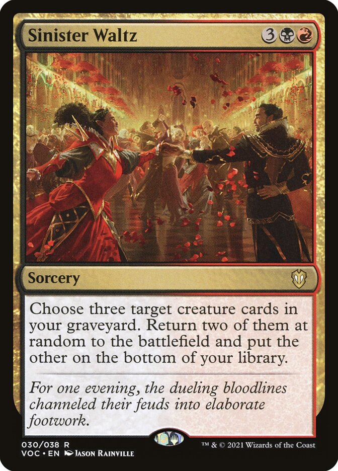 Valsa Sinistra / Sinister Waltz - Magic: The Gathering - MoxLand
