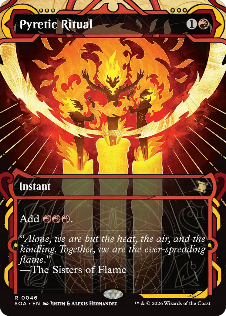 Ritual Pirético / Pyretic Ritual - Magic: The Gathering - MoxLand