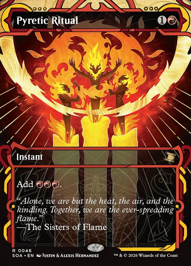 Ritual Pirético / Pyretic Ritual - Magic: The Gathering - MoxLand