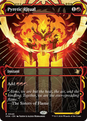 Ritual Pirético / Pyretic Ritual - Magic: The Gathering - MoxLand