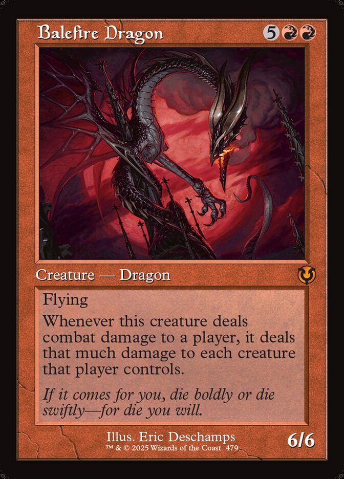 Dragão Pira Funesta / Balefire Dragon - Magic: The Gathering - MoxLand