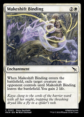 Amarras Improvisadas / Makeshift Binding - Magic: The Gathering - MoxLand