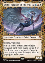 Shiko, Paradigma do Caminho / Shiko, Paragon of the Way - Magic: The Gathering - MoxLand