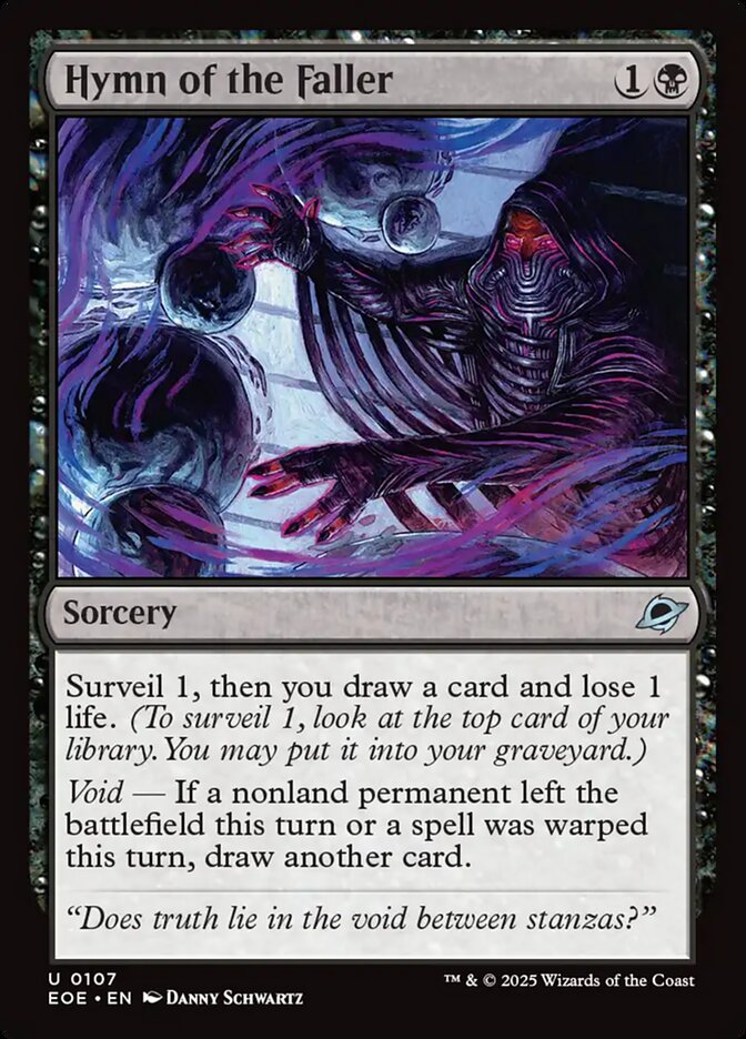 Hino do Ceifador / Hymn of the Faller - Magic: The Gathering - MoxLand