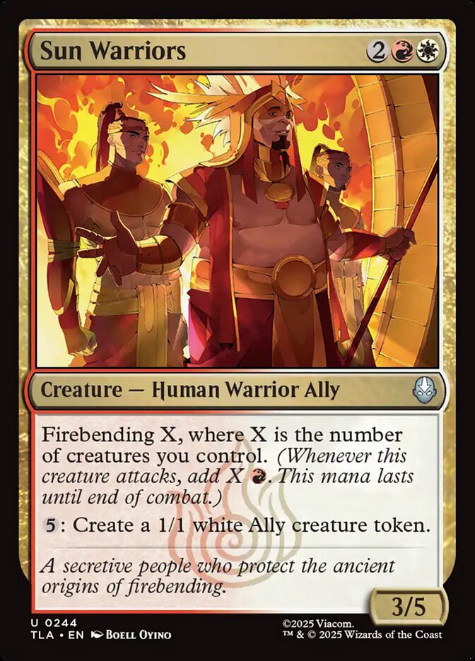 Guerreiros do Sol / Sun Warriors - Magic: The Gathering - MoxLand