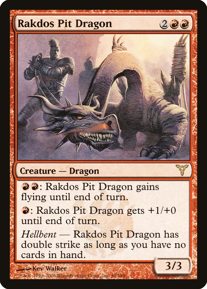 Dragão do Antro de Rakdos / Rakdos Pit Dragon - Magic: The Gathering - MoxLand
