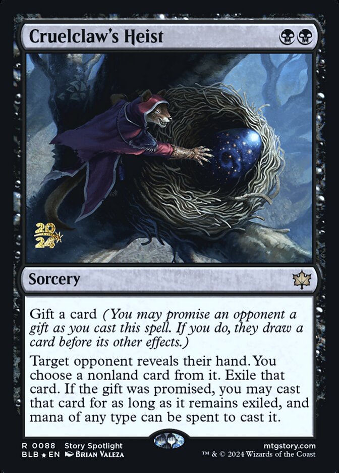 Cruelclaw's Heist - Magic: The Gathering - MoxLand