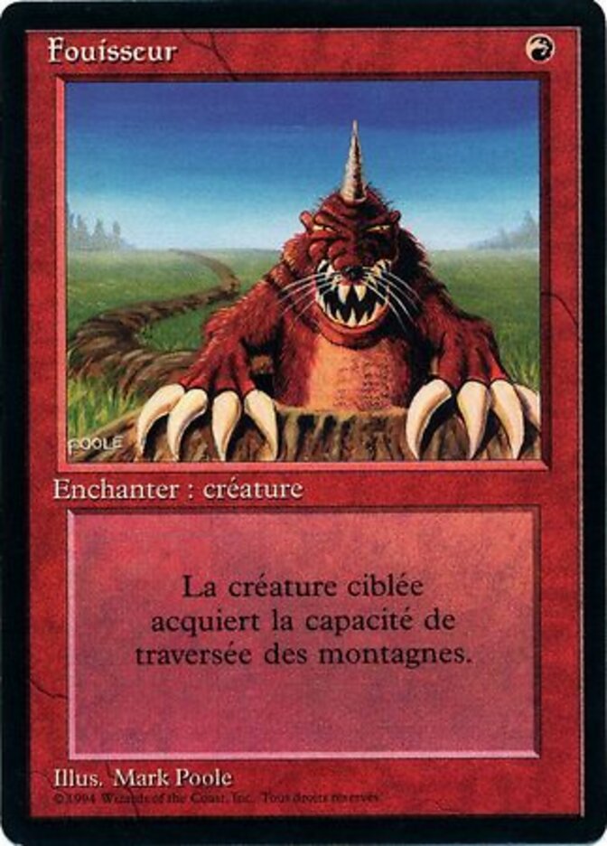 Escavar / Burrowing - Magic: The Gathering - MoxLand