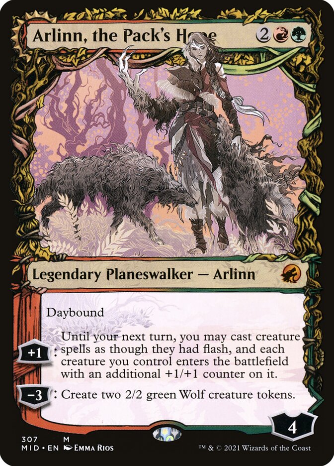 Arlinn, a Esperança da Matilha / Arlinn, the Pack's Hope - Magic: The Gathering - MoxLand