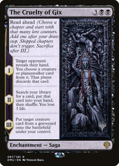 A Crueldade de Gix / The Cruelty of Gix - Magic: The Gathering - MoxLand