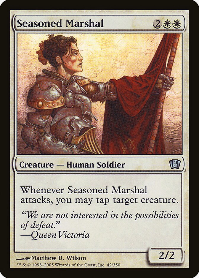 Marechal Experiente / Seasoned Marshal - Magic: The Gathering - MoxLand