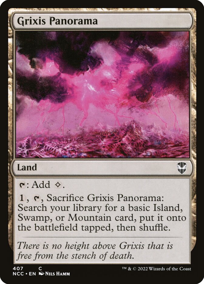 Panorama de Grixis / Grixis Panorama - Magic: The Gathering - MoxLand