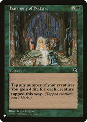 Harmony of Nature - Magic: The Gathering - MoxLand