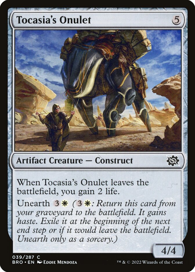 Onuleto de Tocasia / Tocasia's Onulet - Magic: The Gathering - MoxLand
