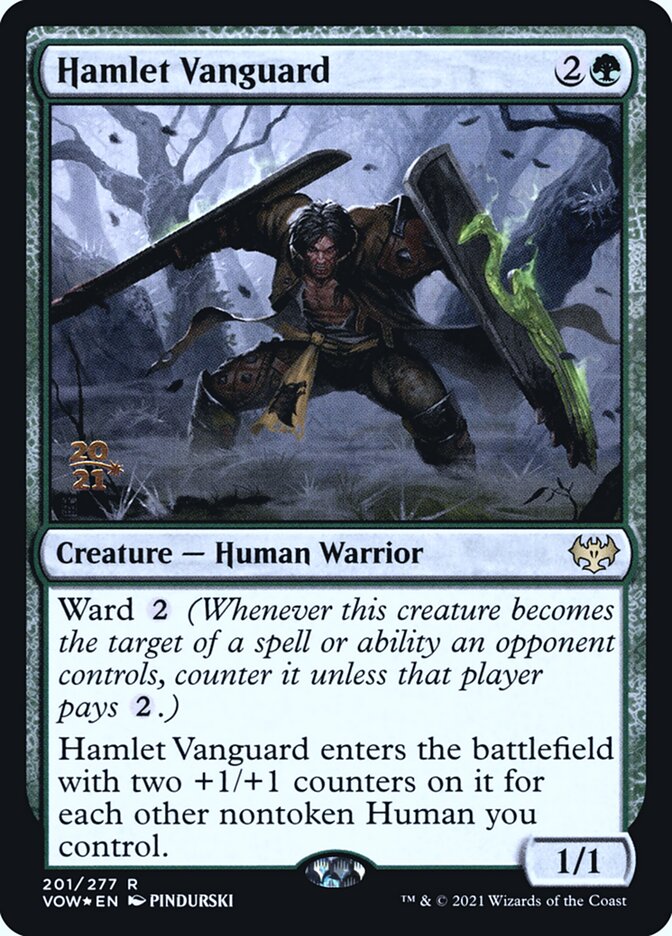 Vanguarda do Vilarejo / Hamlet Vanguard - Magic: The Gathering - MoxLand