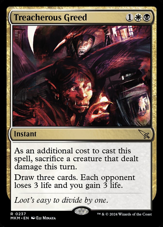 Ganância Traiçoeira / Treacherous Greed - Magic: The Gathering - MoxLand