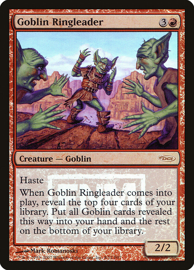 Líder Revolucionário Goblin / Goblin Ringleader - Magic: The Gathering - MoxLand