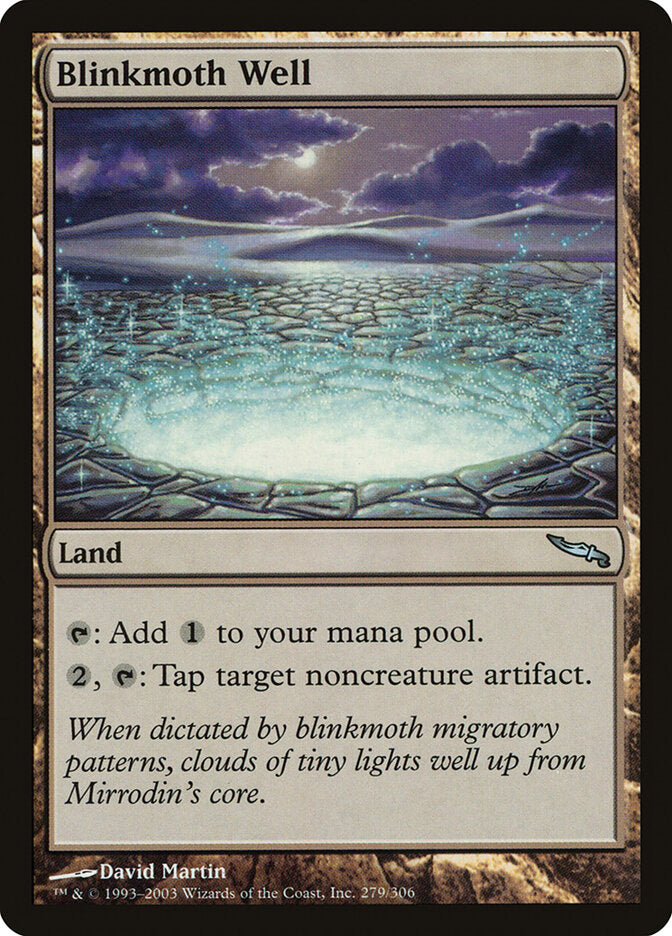 Poço de Mosco-Lumes / Blinkmoth Well - Magic: The Gathering - MoxLand