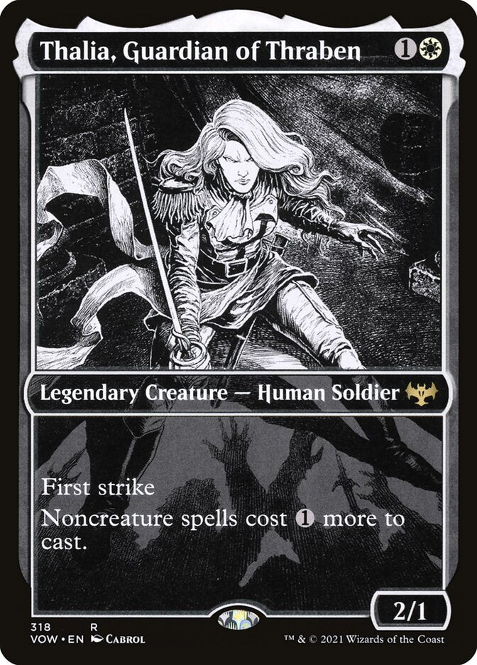 Thalia, Guardiã de Thraben / Thalia, Guardian of Thraben - Magic: The Gathering - MoxLand
