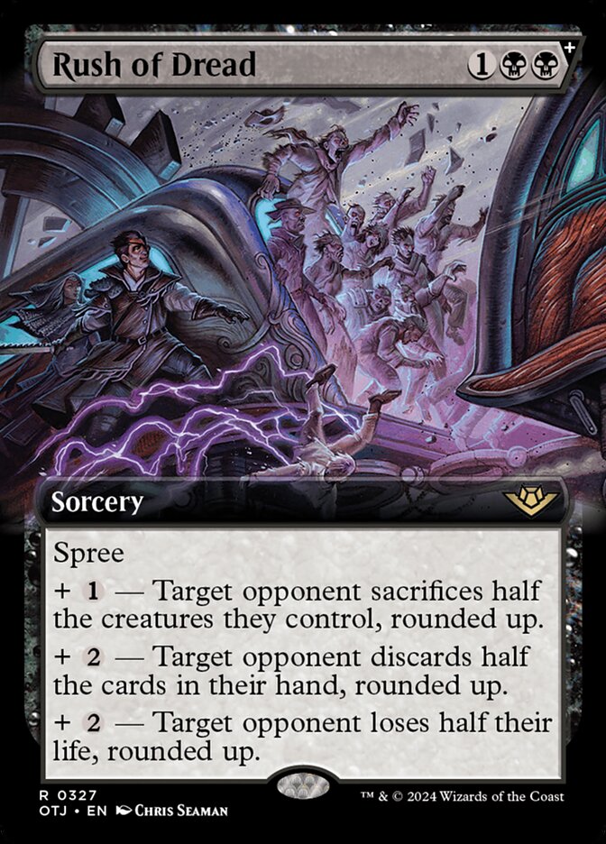 Ímpeto de Pavor / Rush of Dread - Magic: The Gathering - MoxLand