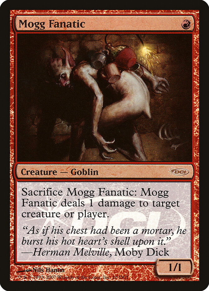 Mogg Fanático / Mogg Fanatic - Magic: The Gathering - MoxLand