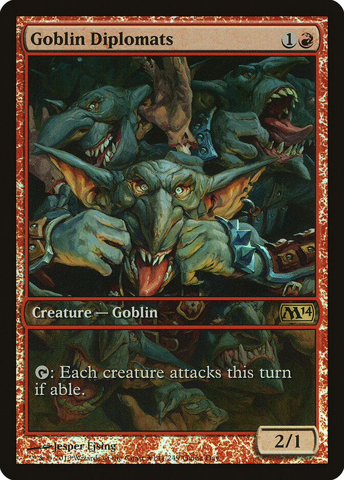 Diplomatas Goblins / Goblin Diplomats - Magic: The Gathering - MoxLand