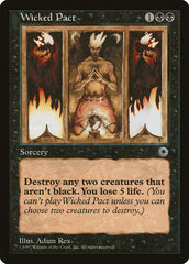 Wicked Pact / Wicked Pact - Magic: The Gathering - MoxLand