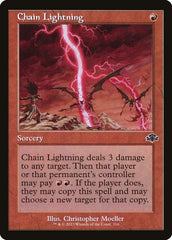 Relâmpago em Cadeia / Chain Lightning - Magic: The Gathering - MoxLand