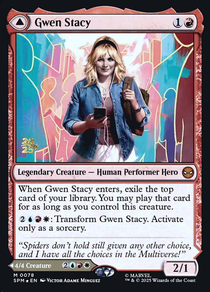 Gwen Stacy - Magic: The Gathering - MoxLand