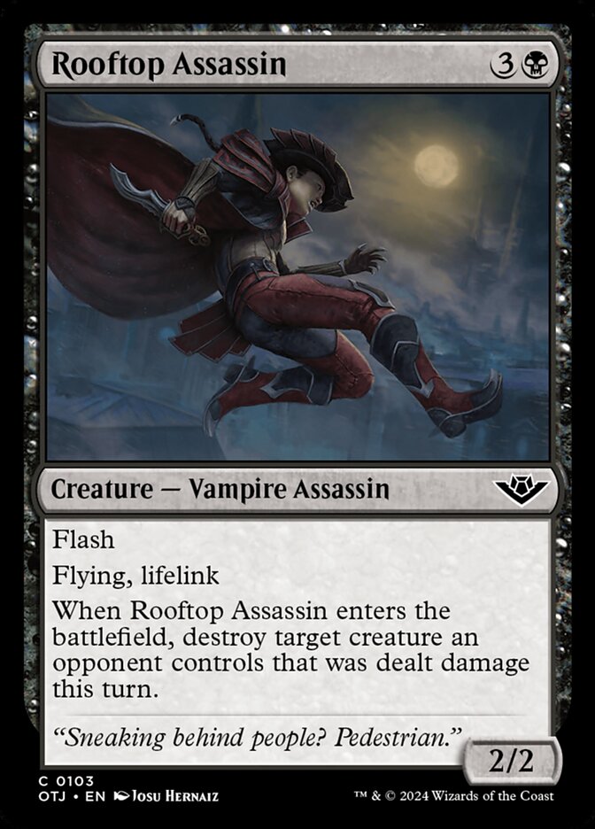 Assassina do Telhado / Rooftop Assassin - Magic: The Gathering - MoxLand
