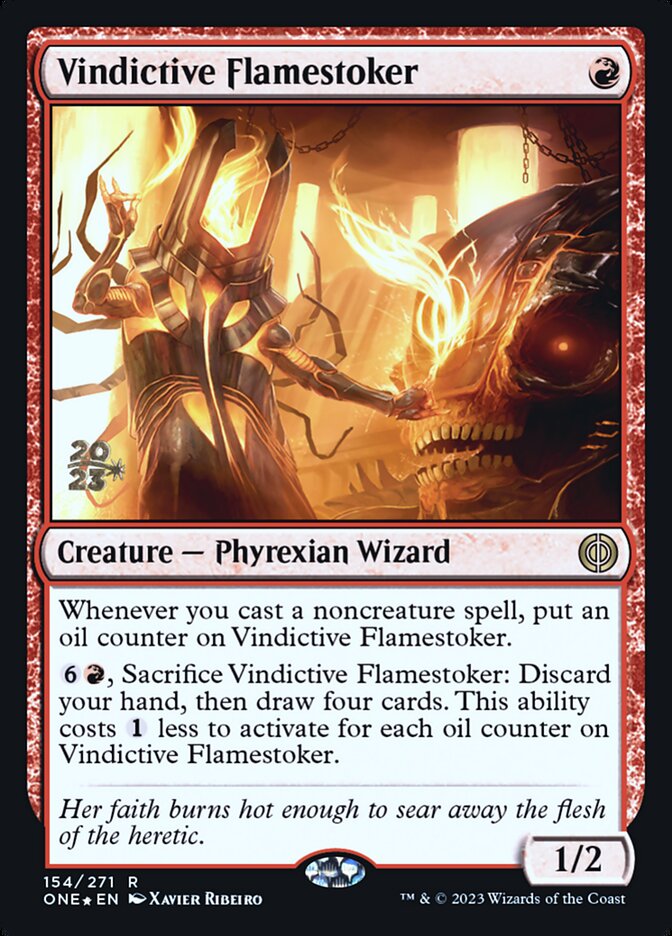 Foguista Vingativa / Vindictive Flamestoker - Magic: The Gathering - MoxLand