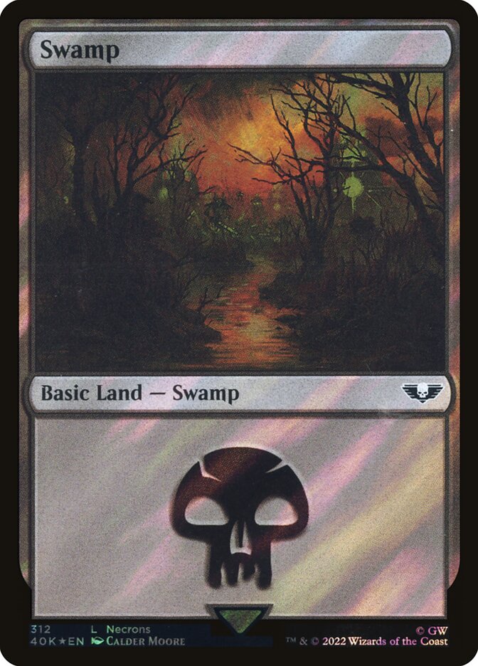 Pântano / Swamp - Magic: The Gathering - MoxLand