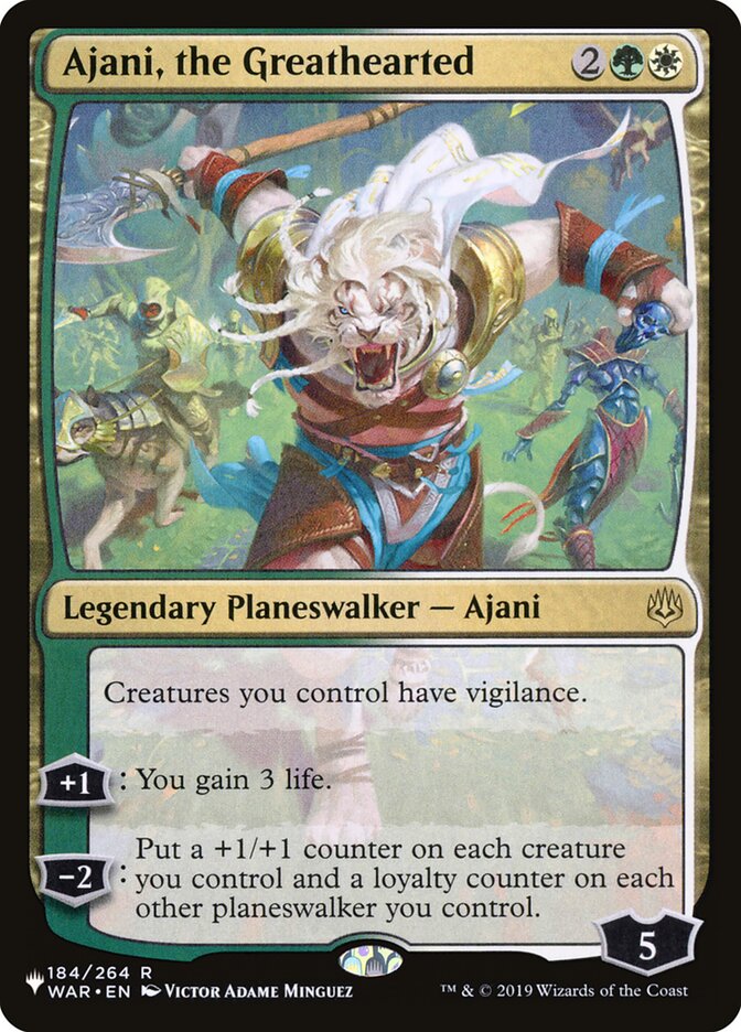 Ajani, o Magnânimo / Ajani, the Greathearted - Magic: The Gathering - MoxLand