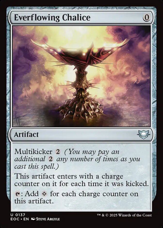 Cálice do Fluxo Perene / Everflowing Chalice - Magic: The Gathering - MoxLand