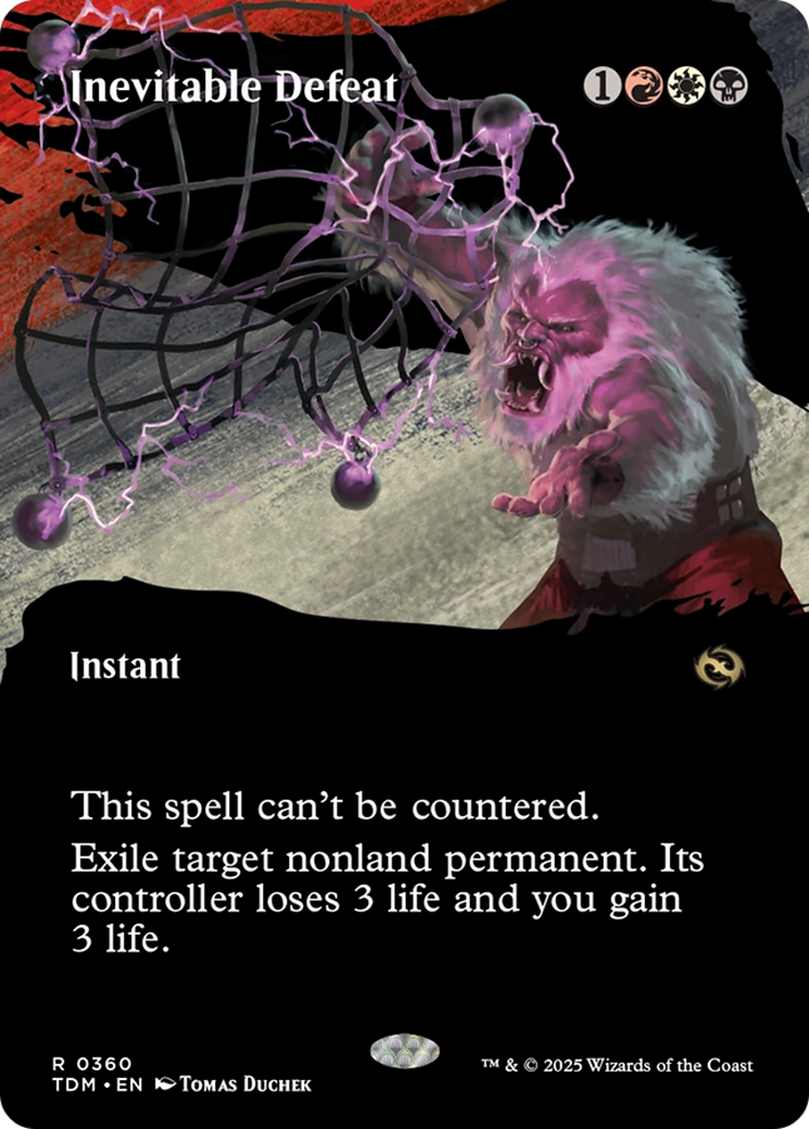 Derrota Inevitável / Inevitable Defeat - Magic: The Gathering - MoxLand