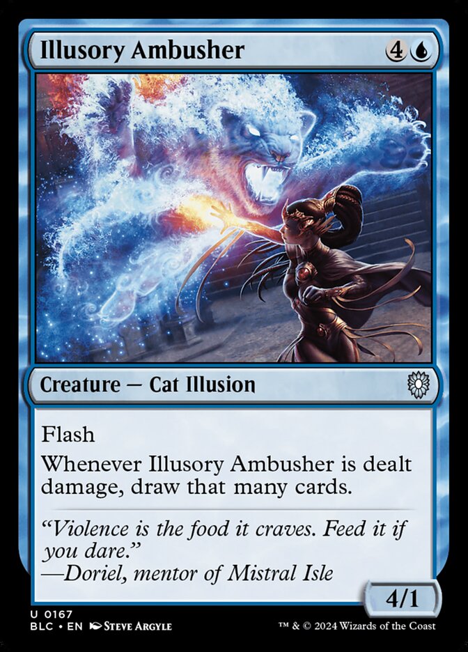 Emboscador Ilusório / Illusory Ambusher - Magic: The Gathering - MoxLand