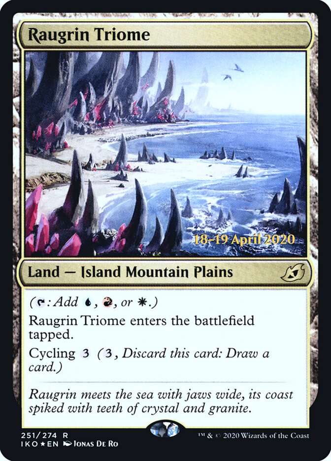 Trioma de Raugrin / Raugrin Triome - Magic: The Gathering - MoxLand