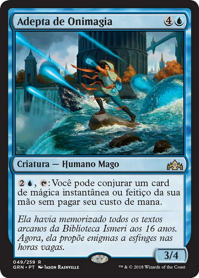 Adepta de Onimagia / Omnispell Adept - Magic: The Gathering - MoxLand