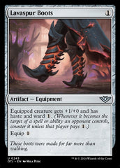 Botas de Lavaspora / Lavaspur Boots - Magic: The Gathering - MoxLand