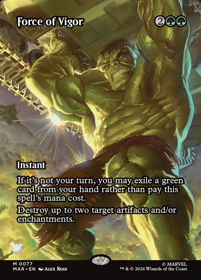 Força do Vigor / Force of Vigor - Magic: The Gathering - MoxLand